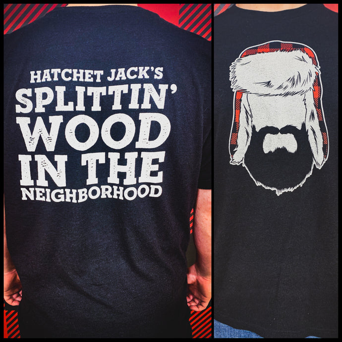 Hatchet Jack's Bearded Lumberjack T-Shirt